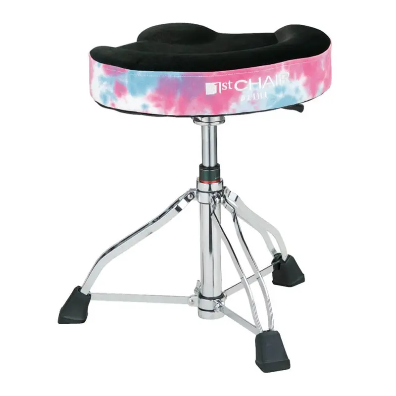 Tama 1St Chair Glide Rider Drum Throne – Fluorescent Pink Sky 1