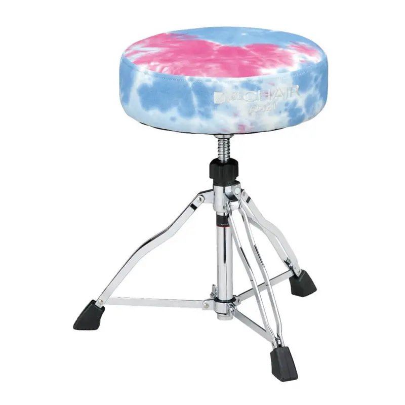 Tama 1St Chair Round Rider Drum Throne – Fluorescent Pink Sky 1