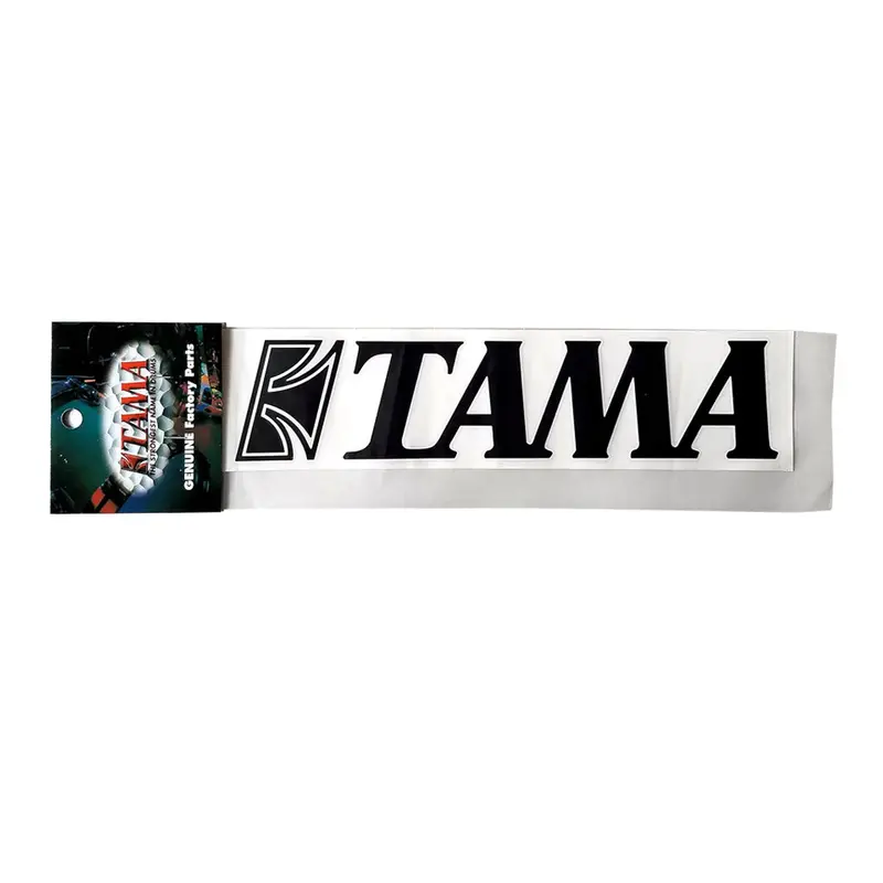 Tama Black Logo Sticker – Tls100Bk 1