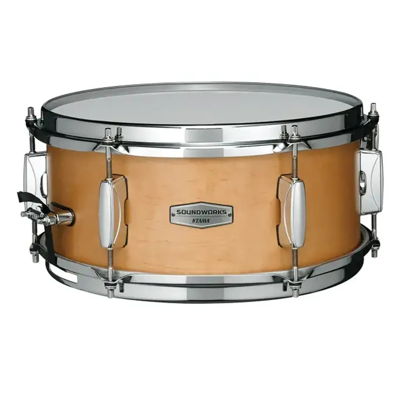 Tama Dmp1255 Soundworks Snare Drum – 12" X 5.5" – Matte Vintage Maple 1