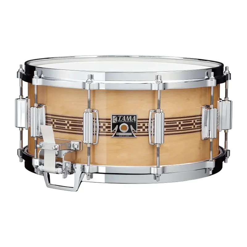 Tama Mastercraft Artwood 14" × 6.5" Snare Drum – 50Th Anniversary Natural Finish 1