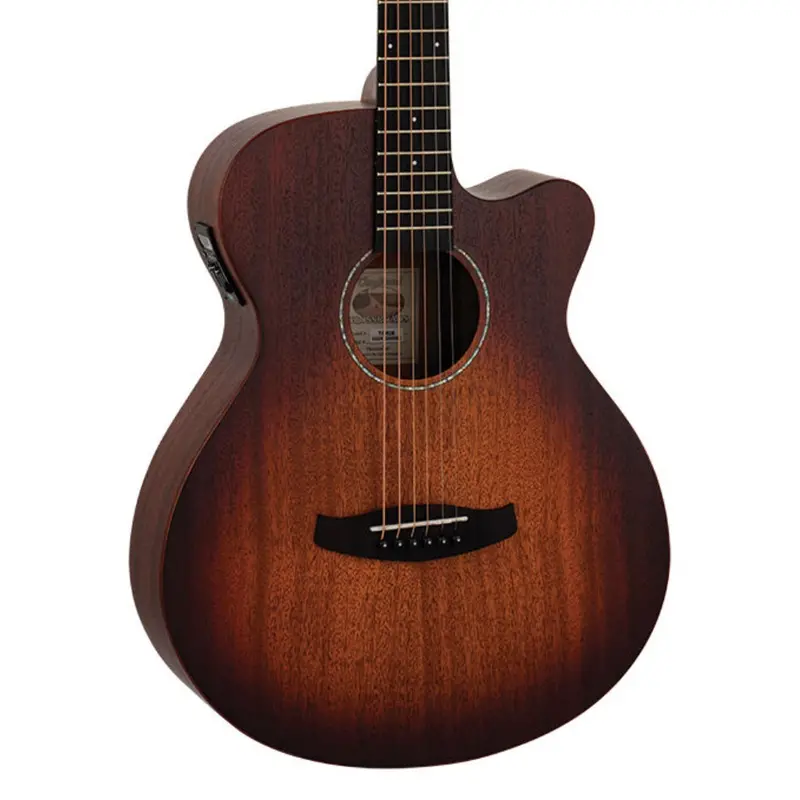 Tanglewood Tc4-Ce Crossroads Superfolk Acoustic-Electric Guitar – Vintage Satin Finish 1