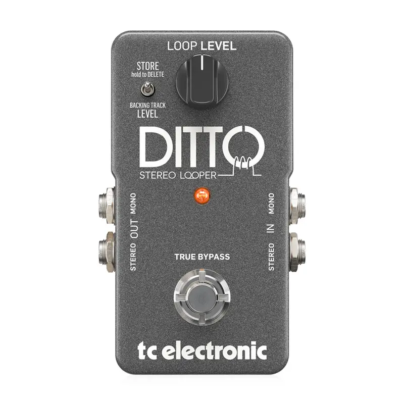 Tc Electronic Ditto Stereo Looper Pedal With True Bypass 1