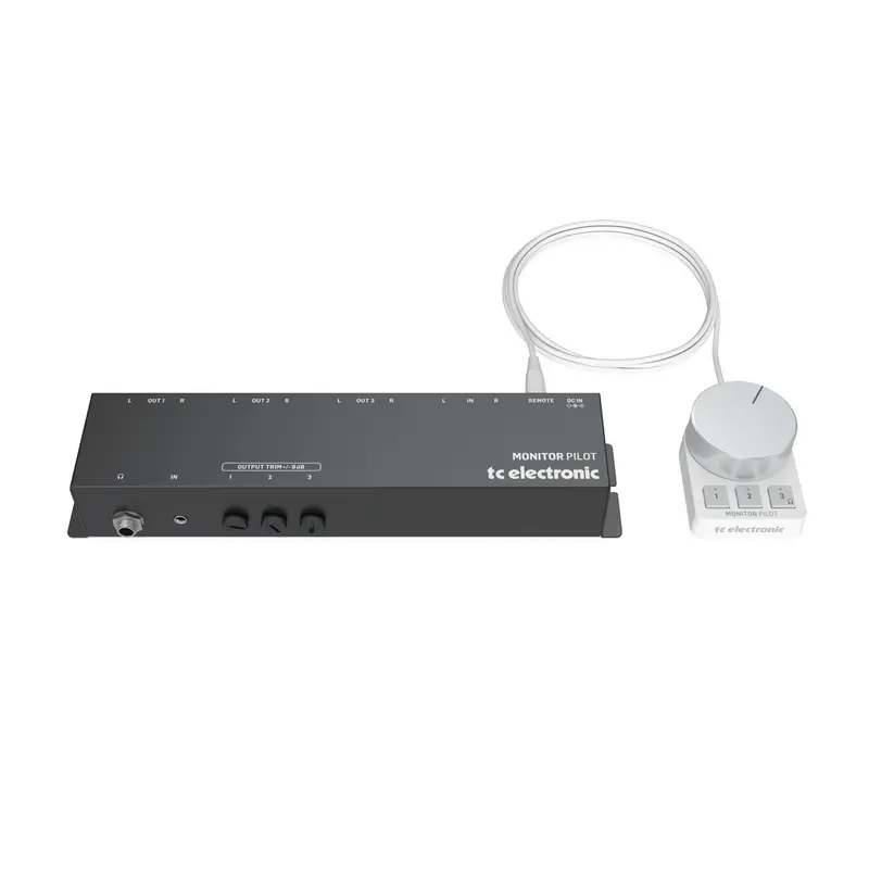 Tc Electronic Monitor Pilot Studio Reference Monitor Controller 1