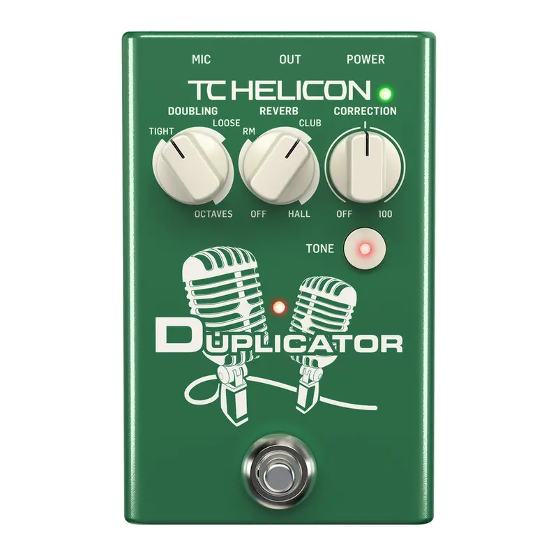 Tc Helicon Duplicator Vocal Doubling Pedal 1
