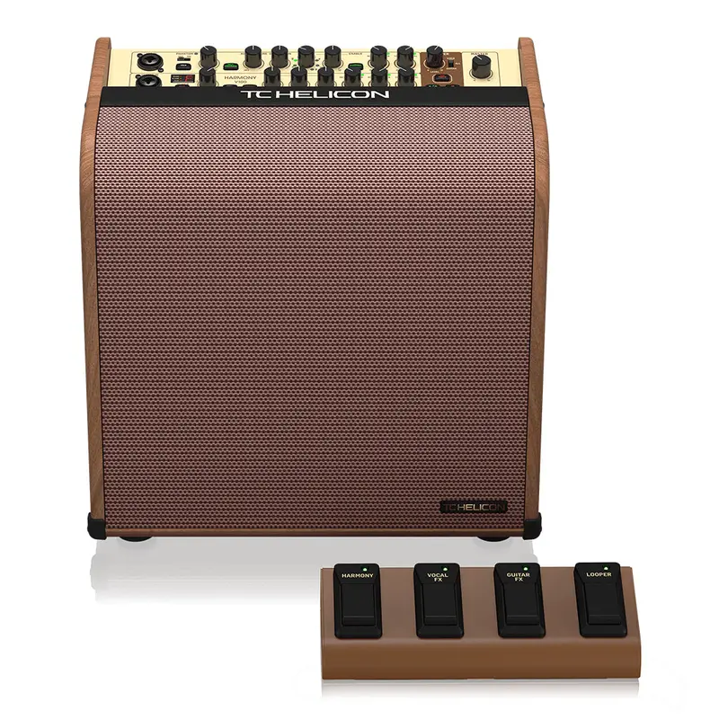 Tc Helicon Harmony V100 Acoustic Guitar Amplifier 1