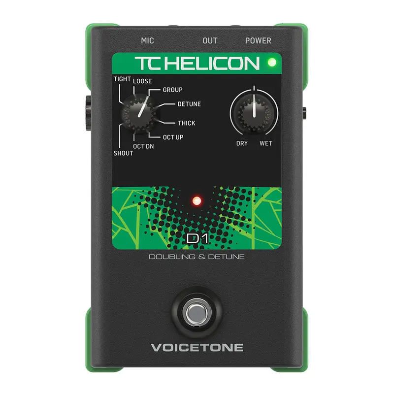 Tc Helicon Voicetone D1 Vocal Harmony Processor 1
