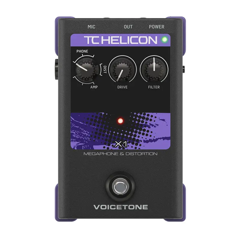 Tc Helicon Voicetone X1 Vocal Effects Processor 1
