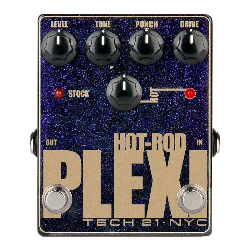 Tech 21 Hot Rod Plexi Guitar Overdrive Pedal 1