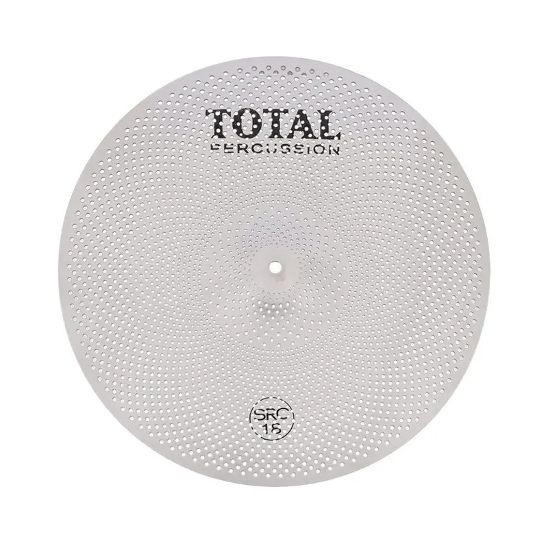 Total Percussion 18" Sound-Reduced Crash Cymbal – Low-Volume Practice Friendly 1