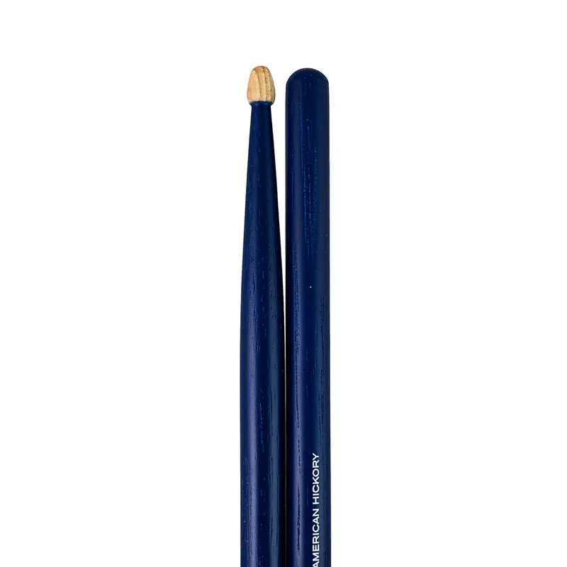 Total Percussion 5A Drumsticks – Wood Tip, Blue 1