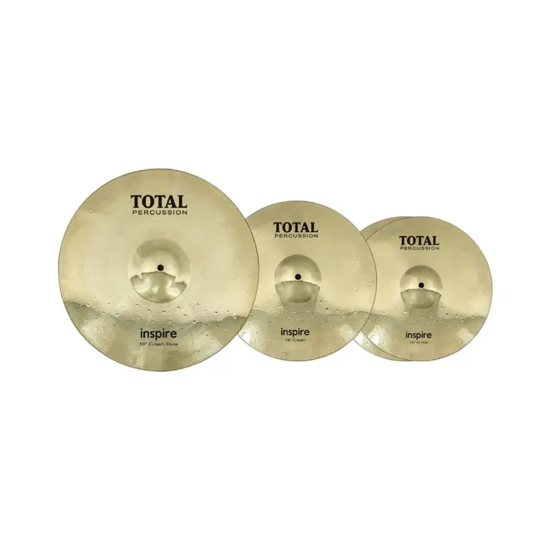 Total Percussion Tpi50 Inspire Cymbal Pack For Beginners 1