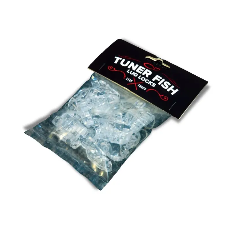 Tuner Fish Clear Lug Locks – 24-Pack 1