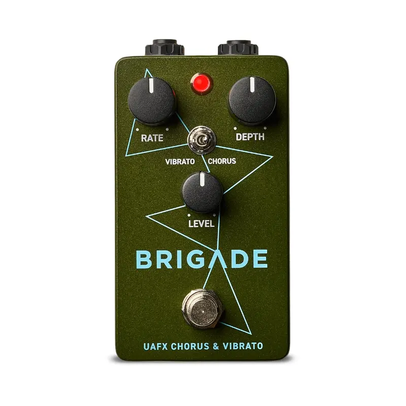 Universal Audio Uafx Brigade Chorus & Vibrato Pedal 1