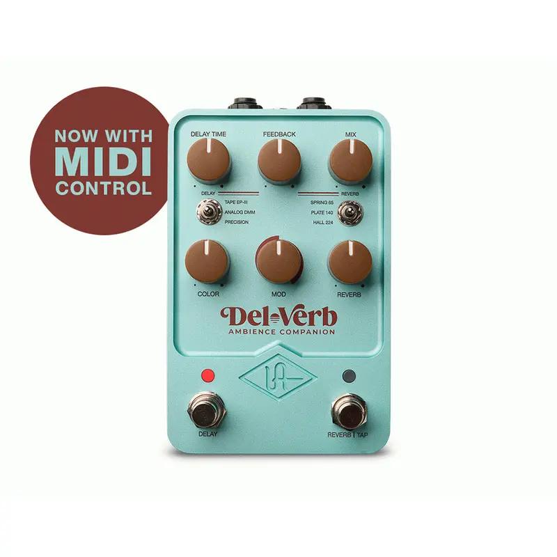 Universal Audio Uafx Delay Reverb Ambience Pedal 1