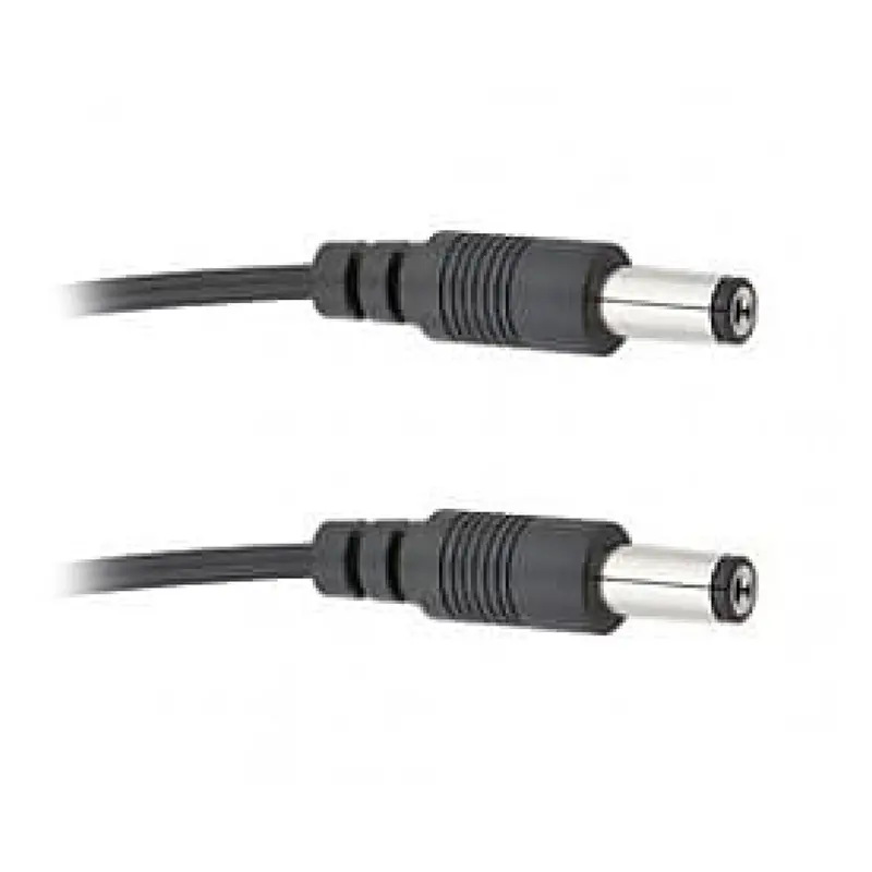 Voodoo Lab 5.5Mm X 2.1Mm Barrel Connector Cable – 18" Right-Angle To Straight 1