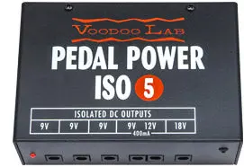 Voodoo Lab Iso-5 Isolated Power Supply For Guitar Pedals 1