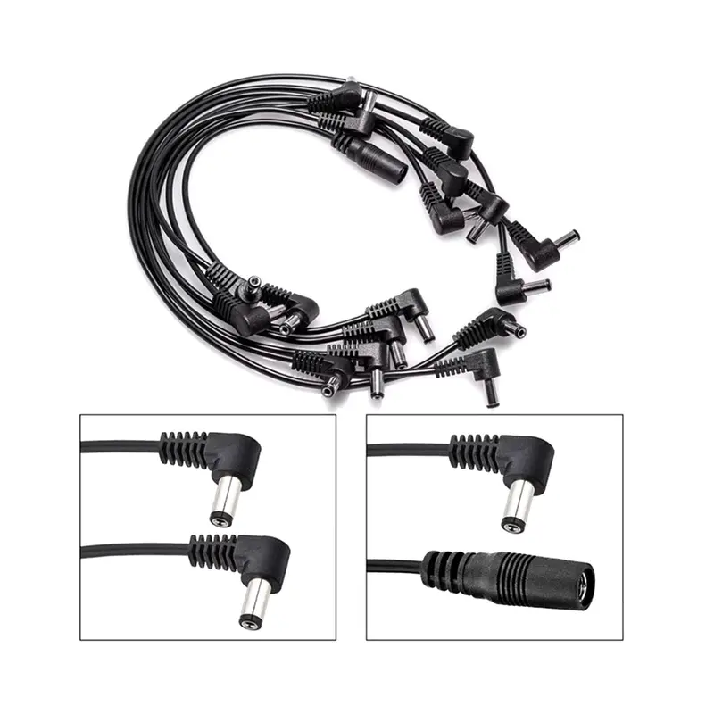 Voodoo Lab Pedal Power Right-Angle Cable Kit 1