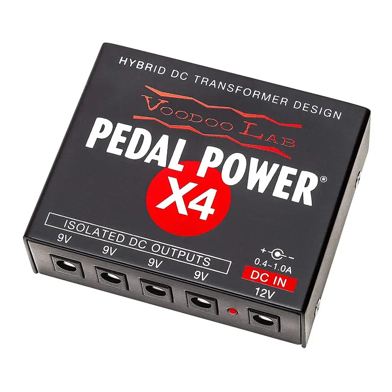 Voodoo Lab Pedal Power X4 – Isolated Power Supply For Guitar Effects 1