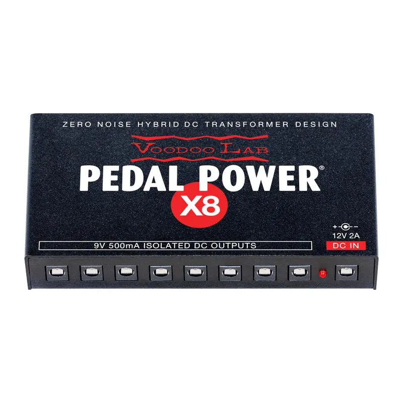 Voodoo Lab Pedal Power X8 – High-Current 8-Outlet Pedalboard Power Supply 1