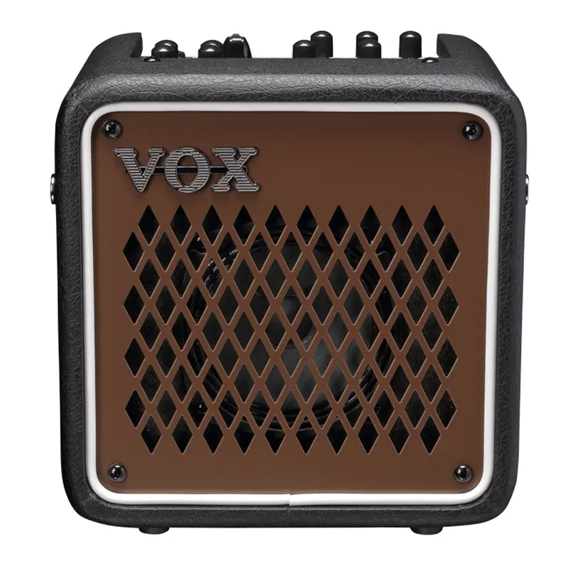 Vox Mini Go 3W Portable Guitar Amplifier – Brown 1