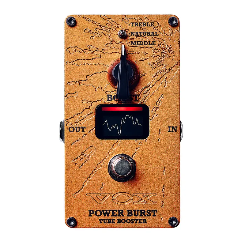 Vox Valve Energy Power Burst High-Gain Boost Pedal 1