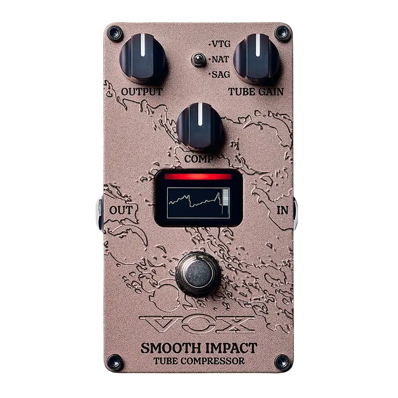 Vox Valve Energy Smooth Impact Dynamic Compression Pedal 1