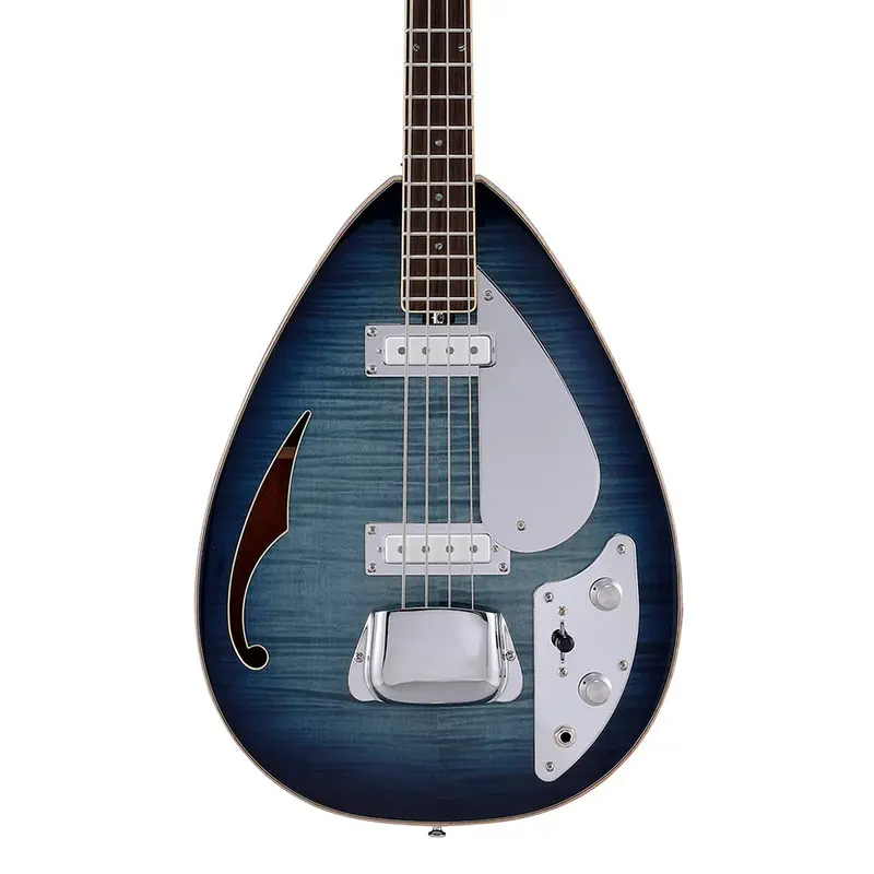 Vox Vbw3500Bb Teardrop Bass Guitar - Blue Burst 1