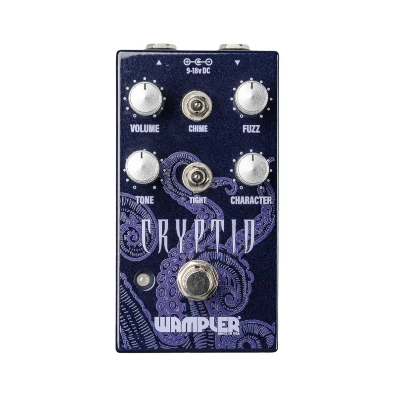 Wampler Cryptid Analog Fuzz Guitar Pedal – High-Gain Vintage-Style Distortion 1