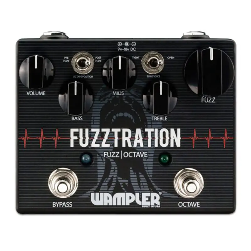 Wampler Fuzz + Octave Dual-Function Guitar Effects Pedal 1