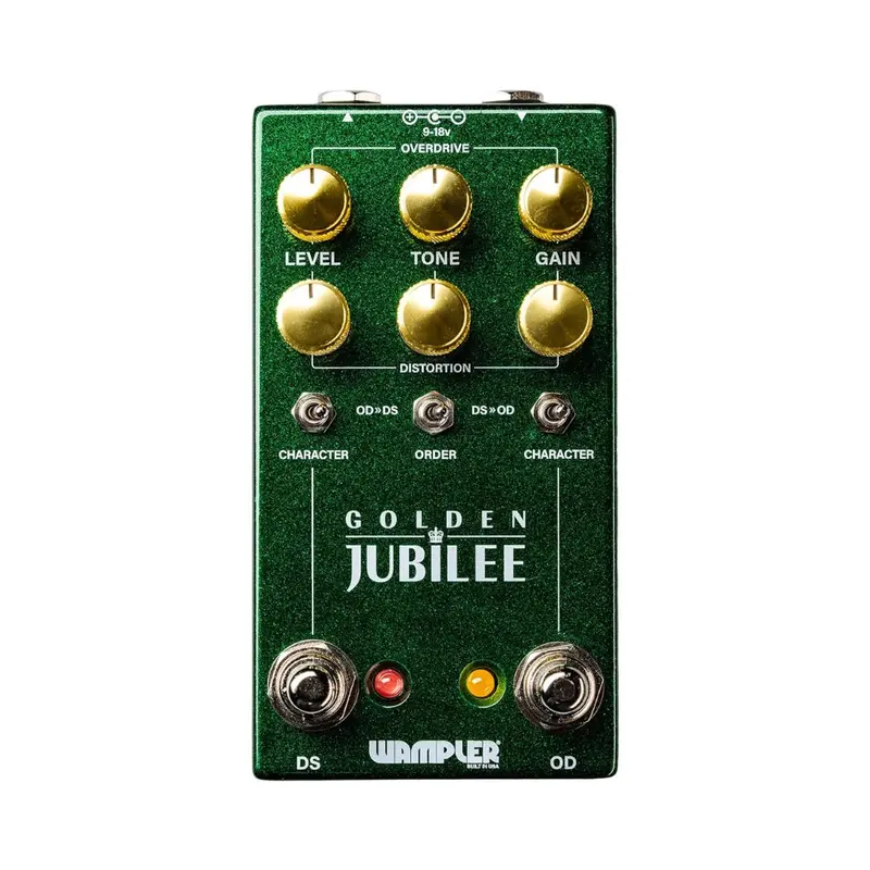 Wampler Golden Jubilee Dual-Mode Amp Tone Pedal: British & American Voicings 1