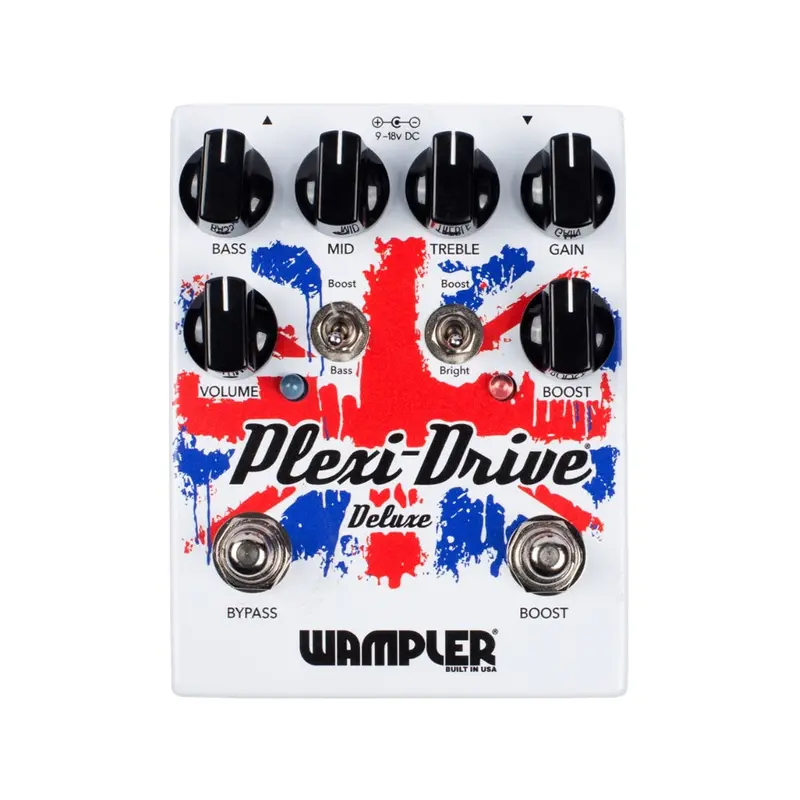Wampler Plexi-Drive Deluxe – 60S British Amp Emulator Pedal With Boost 1