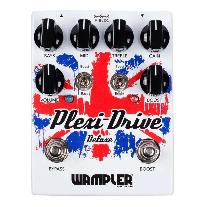 Wampler Plexi-Drive Deluxe Analog Overdrive Guitar Pedal 1