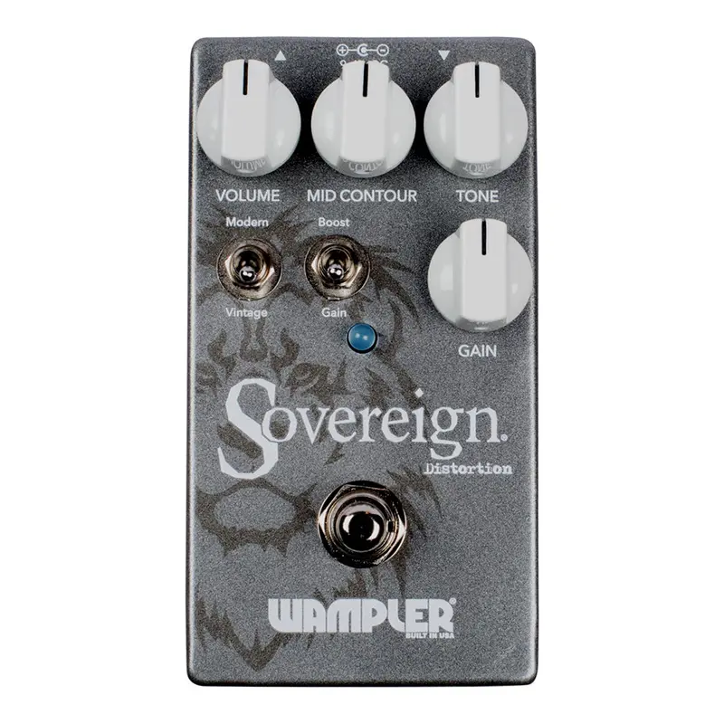 Wampler Sovereign King Of Distortion Guitar Effects Pedal 1