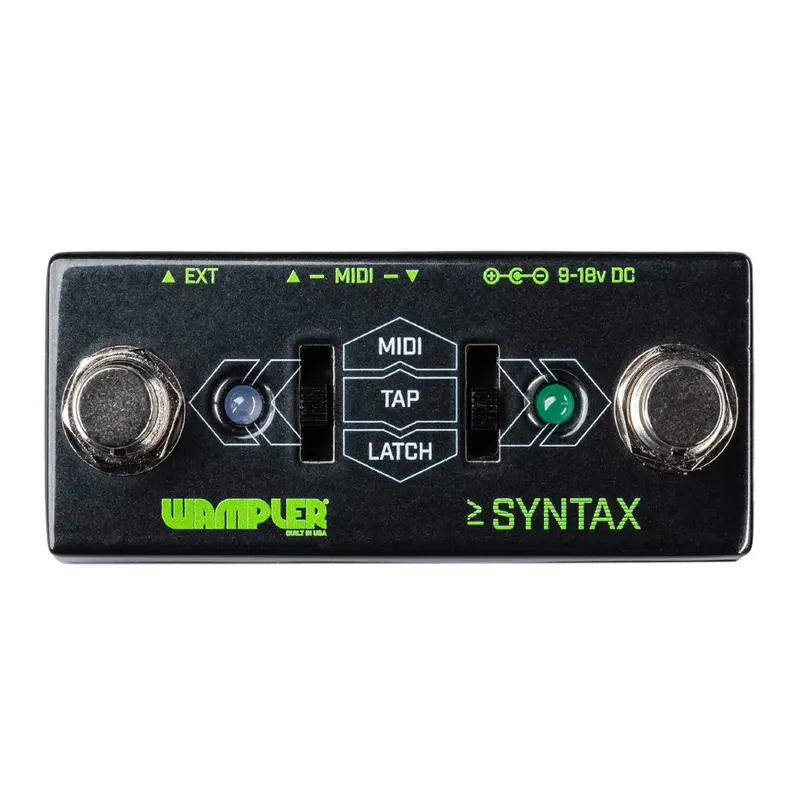 Wampler Syntax Expanded Rig Control Switching Pedal 1