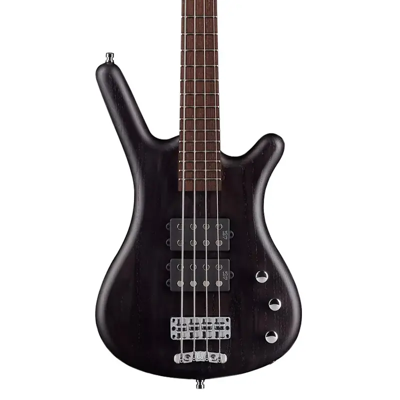 Warwick Rockbass Corvette $$ 4-String Electric Bass – Nirvana Black Finish 1