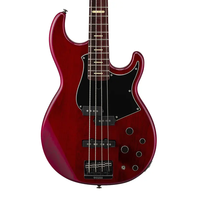 Yamaha Bb734A 4-String Professional Bass – Fired Red Finish 1