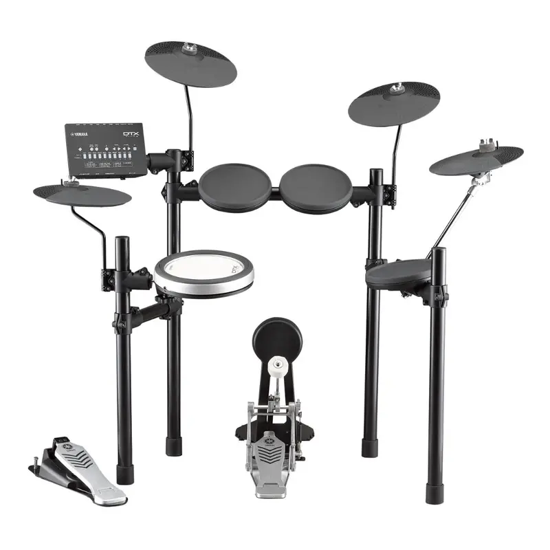 Yamaha Dtx482K Electronic Drum Kit With Stand, Pedal & Accessories 1