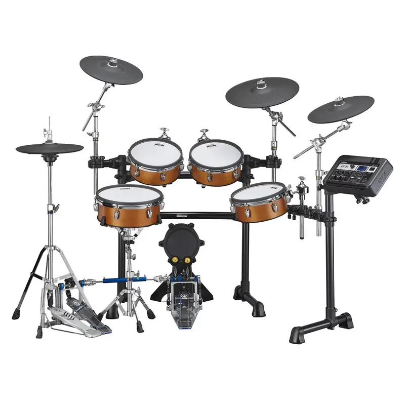 Yamaha Dtx8K Electronic Drum Kit With Real Wood Shells And Mesh Trigger Heads 1