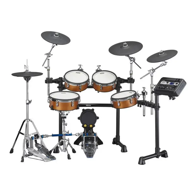Yamaha Dtx8K Electronic Drum Kit With Real Wood Shells And Tcs Trigger Pads 1