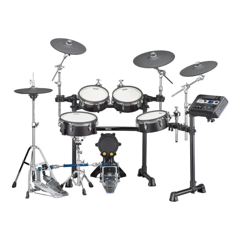 Yamaha Dtx8K Electronic Drum Kit With Tcs Trigger Pads – Black Forest Finish 1