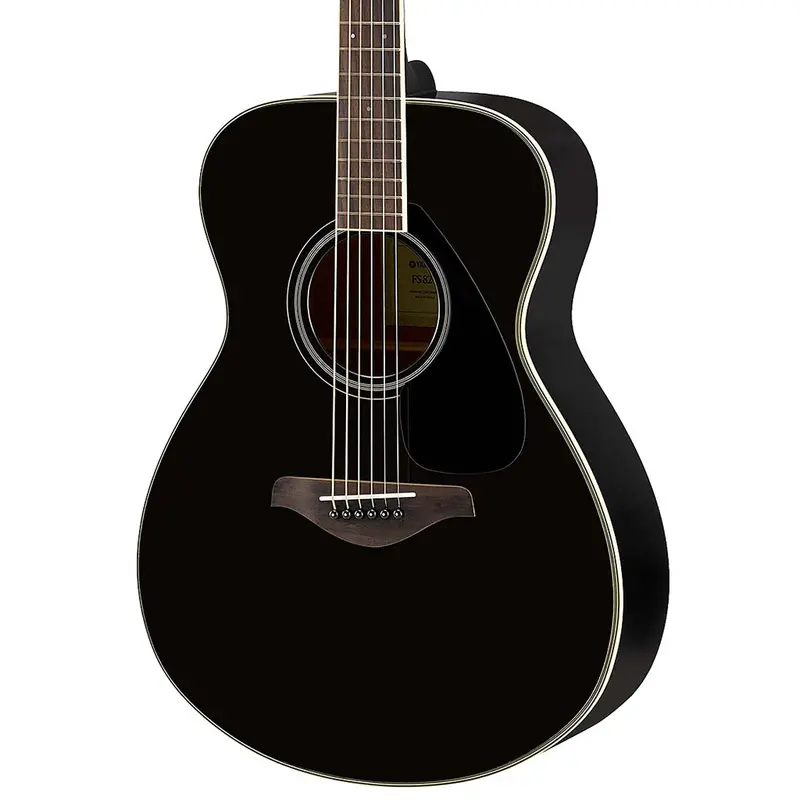 Yamaha Fs820 Full-Size Steel-String Acoustic Guitar – Matte Black 1