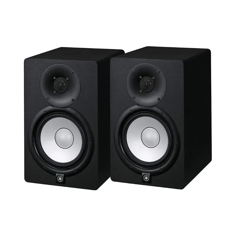 Yamaha Hs7 Powered Studio Monitor Pair – 6.5" Nearfield Speakers, Matte Black Finish 1