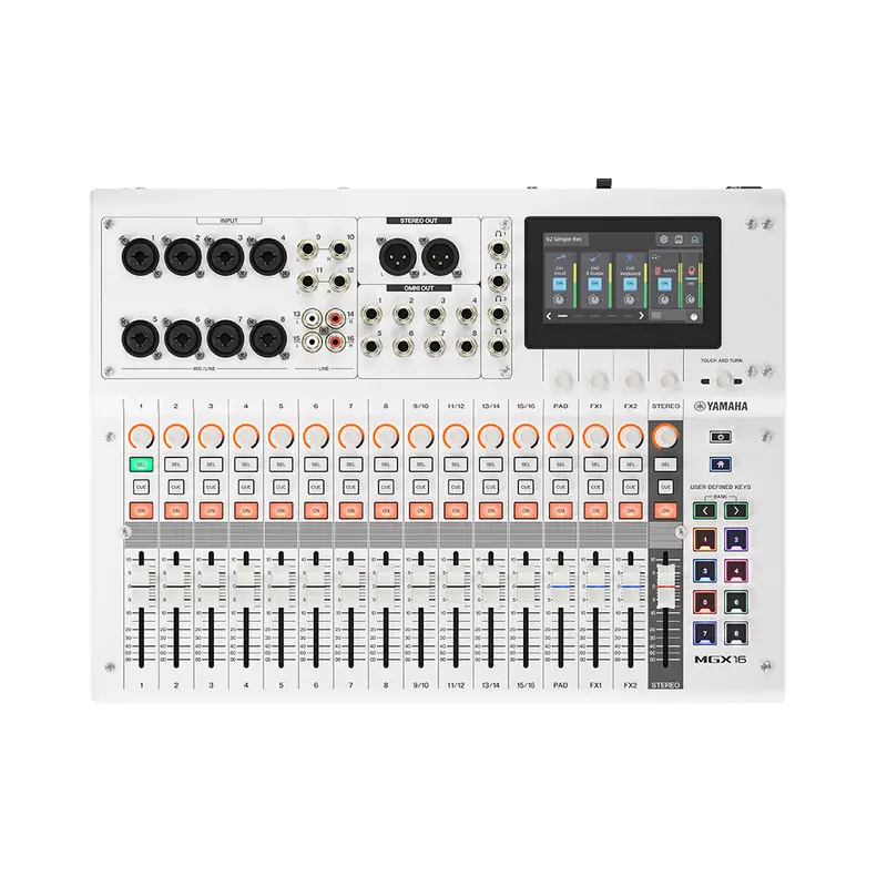 Yamaha Mgx16 16-Channel Digital Mixer – White 1