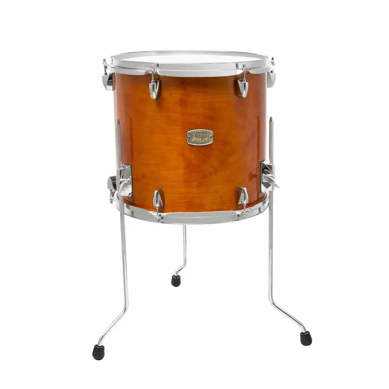 Yamaha Stage Custom Floor Tom – 14" X 13", Honey Amber Finish 1
