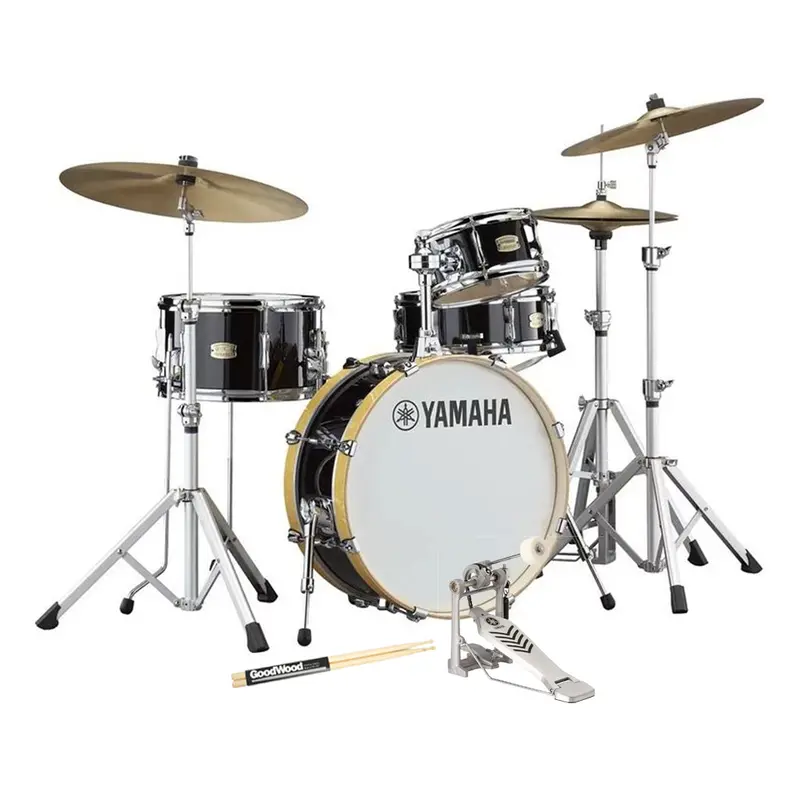 Yamaha Stage Custom Hip Kit With Crosstown Hardware – Raven Black 1