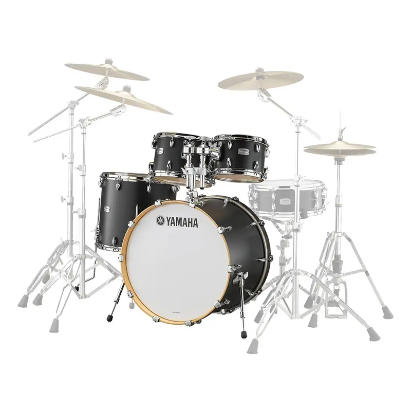 Yamaha Tour Custom Euro Shell Pack – Licorice Satin Finish 1