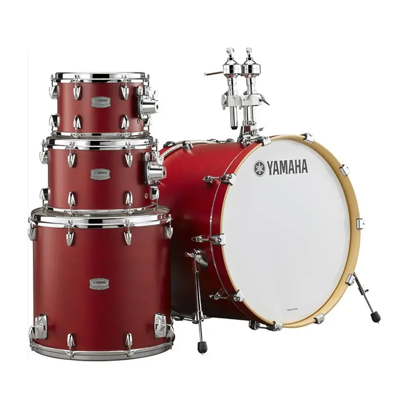 Yamaha Tour Custom Fusion Shell Pack – Candy Apple Satin Finish 1