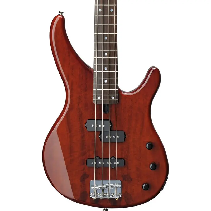 Yamaha Trbx174Ew Electric Bass Guitar – Root Beer Finish 1