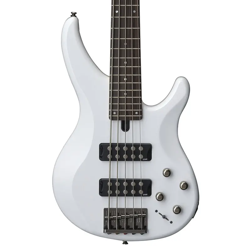 Yamaha Trbx305 5-String Electric Bass – White Finish 1